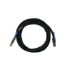 QNAP CAB-SAS30M-8644 Serial Attached SCSI (SAS) cable 3 m Black, Metallic