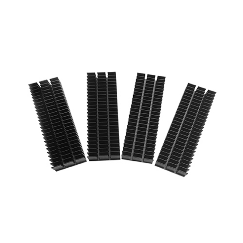 QNAP HS-M2SSD-04 computer cooling system Solid-state drive Heatsink/Radiator Silver