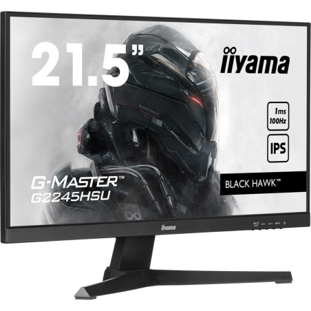 iiyama G-MASTER Get ahead with the G2245HSU Black Hawk with IPS Panel Technology and 1ms MPRT