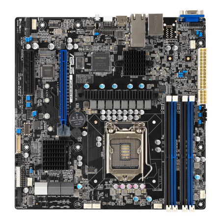 ASUS P12R-M/10G-2T Intel C252 LGA 1200 (Socket H5) micro ATX