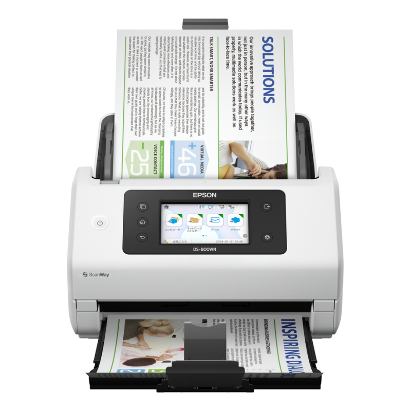 Epson WorkForce DS-800WN Sheet-fed scanner 600 x 600 DPI A4 White