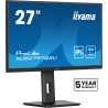 iiyama ProLite 27” QHD IPS technology panel with USB hub and 100Hz refresh rate and 150mm height adjustable stand