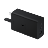 Samsung 65W Trio Universal Power Adapter Black USB Fast charging Indoor