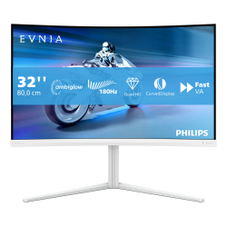 Philips Evnia 5000 32M2C5501/00 computer monitor 80 cm (31.5") 2560 x 1440 pixels Quad HD LCD White