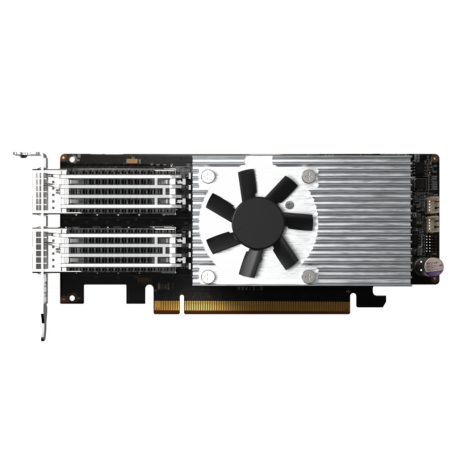 QNAP QXG-100G2SF-E810 network card Internal Fiber 100000 Mbit/s