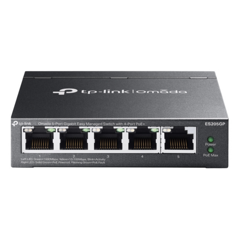 TP-Link Omada 5-Port Gigabit Easy Managed Switch with 4-Port PoE+