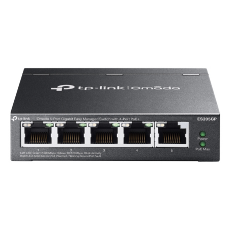 TP-Link Omada 5-Port Gigabit Easy Managed Switch with 4-Port PoE+