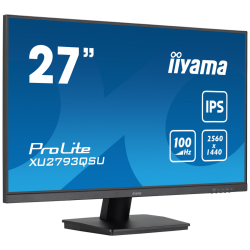 iiyama ProLite 27” QHD IPS technology panel with USB hub and 100Hz refresh rate