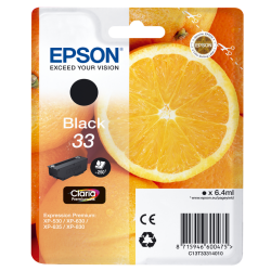 Epson Oranges 33 K ink cartridge 1 pc(s) Original Standard Yield Black