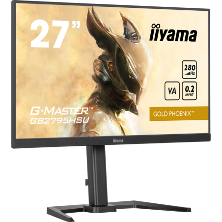 iiyama Control the game with the 27" GB2795HSU Gold Phoenix 280Hz VA monitor