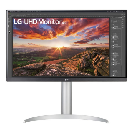 LG 27UP850K-W computer monitor 68.6 cm (27") 3840 x 2160 pixels 4K Ultra HD LED Black