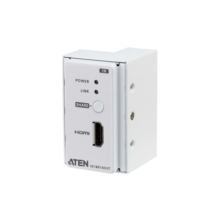 ATEN HDMI HDBaseT-Lite Transmitter with EU Wall Plate / PoH