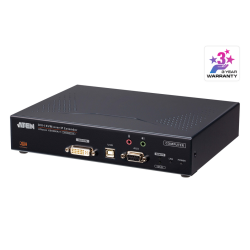 ATEN DVI-I Single Display KVM over IP Transmitter with Internet Access