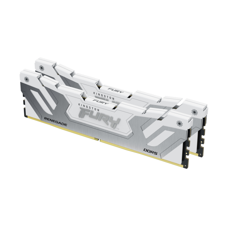 Kingston Technology FURY 48GB 8400MT/s DDR5 CL40 CUDIMM (Kit of 2) Renegade White XMP