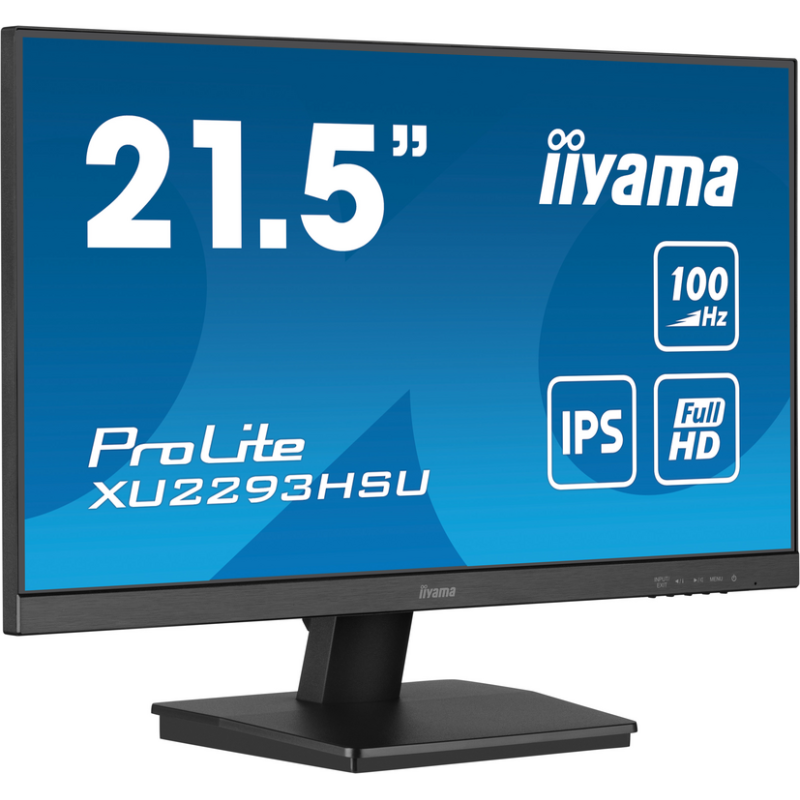 iiyama ProLite 21.5” IPS Full HD monitor with USB-Hub, 1ms MPRT and 100Hz refresh rate