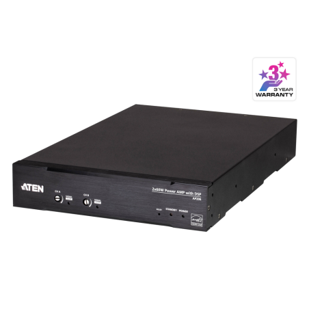 ATEN 2 x 60W Power Amplifier with DSP