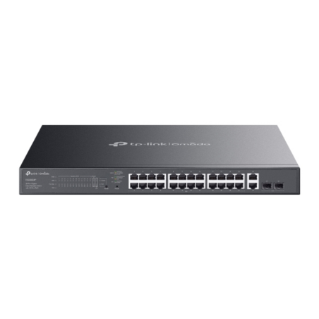 TP-Link Omada ES228GMP network switch Managed L2 Gigabit Ethernet (10/100/1000) Power over Ethernet (PoE) Black