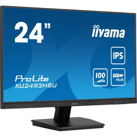 iiyama ProLite 24” Full HD IPS-monitor with USB-Hub and 100Hz refresh rate