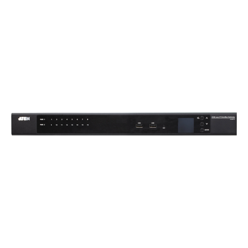 ATEN KG0016-AX-G KVM switch Rack mounting Black