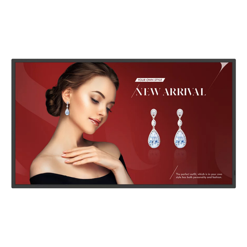 BenQ ST4302S Digital signage flat panel 109.2 cm (43") LED 400 cd/m² 4K Ultra HD Black Built-in processor Android 8.0 18/7