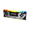 Kingston Technology FURY 24GB 8400MT/s DDR5 CL40 CUDIMM Renegade RGB Silver XMP