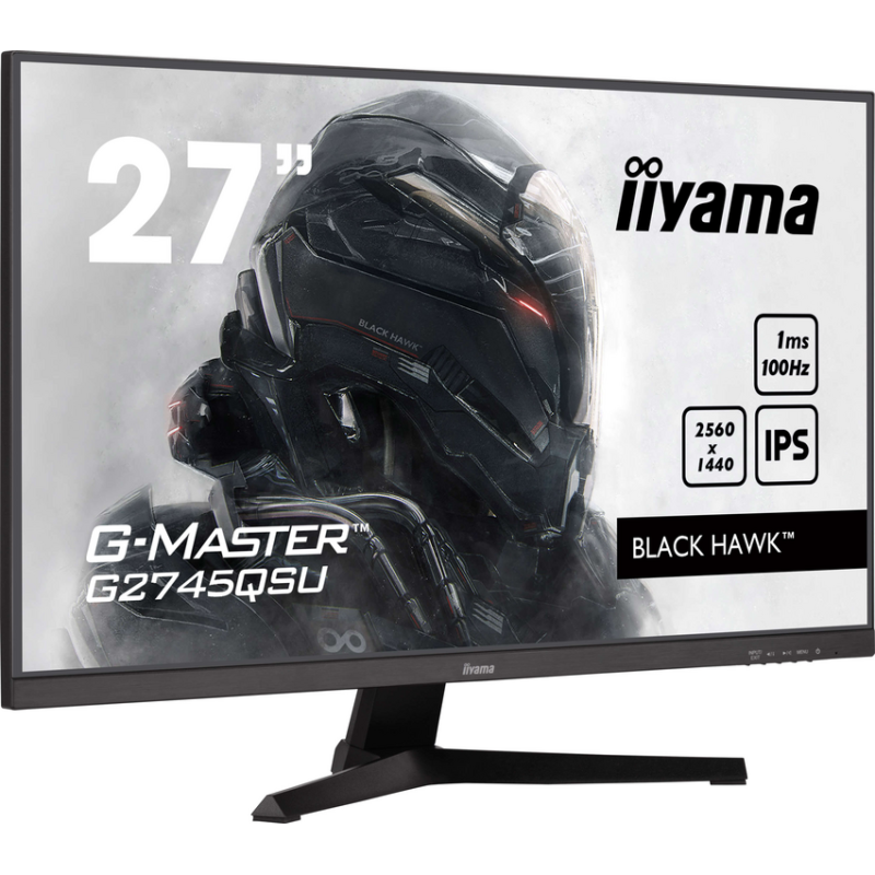 iiyama G-MASTER Get ahead with the G2745QSU with IPS Panel Technology and 1ms MPRT