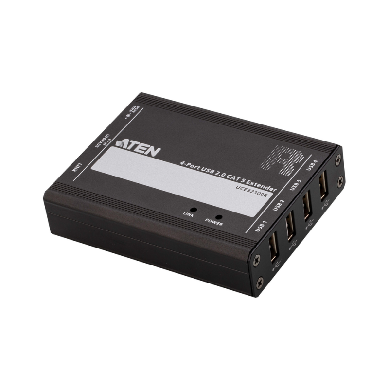 ATEN 4-Port USB 2.0 CAT 5 Extender (up to100m)