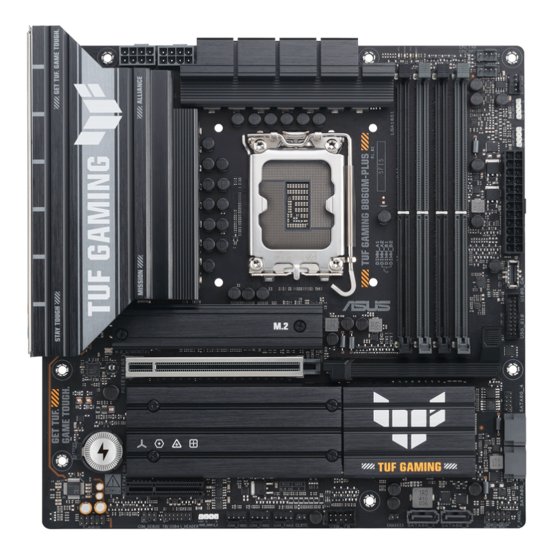 ASUS TUF GAMING B860M-PLUS Intel B860 LGA 1851 (Socket V1) micro ATX