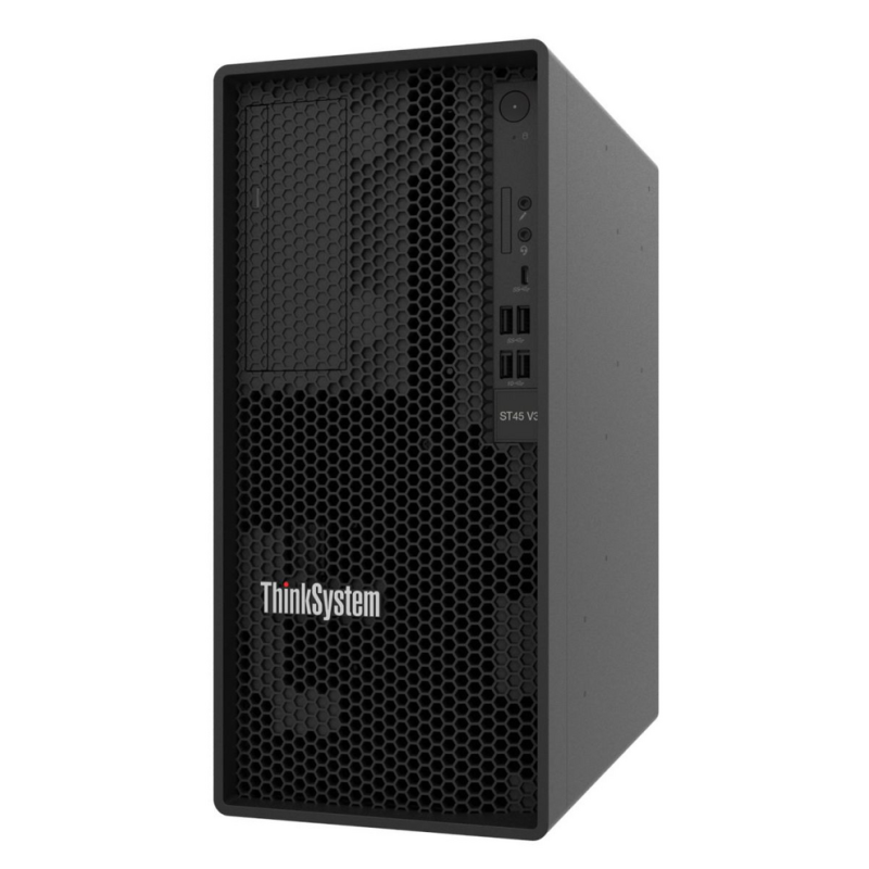 Lenovo ThinkSystem ST45 V3 server 1.92 TB Tower AMD EPYC 4124P 3.8 GHz 16 GB DDR5-SDRAM 500 W