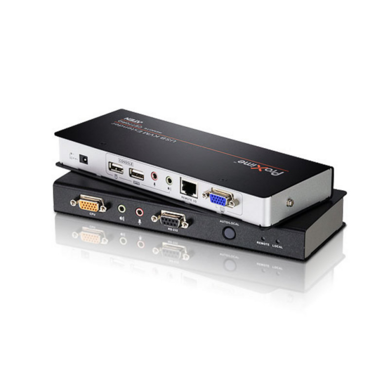 ATEN USB VGA KVM Extender with Audio, RS-232 and Deskew (300m)