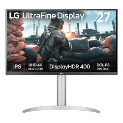 LG 27UP650K-W computer monitor 68.6 cm (27") 3840 x 2160 pixels 4K Ultra HD White
