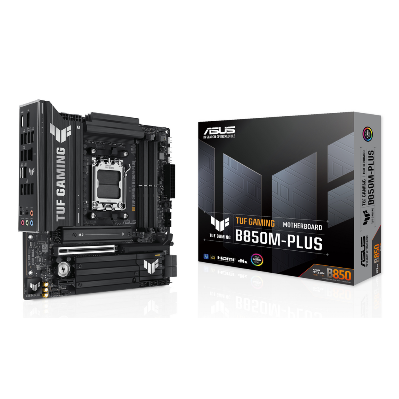 ASUS TUF GAMING B850M-PLUS AMD B850 Socket AM5 micro ATX