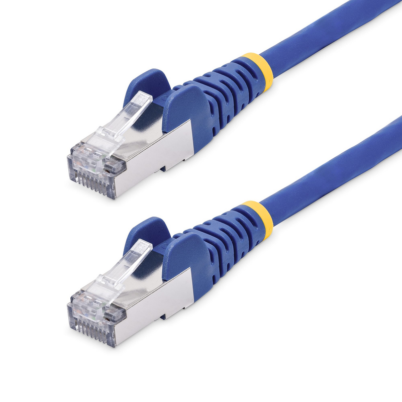 StarTech.com 2m Blue CAT8 Ethernet Cable, Snagless RJ45, 25G/40G, 2000MHz, 100W PoE++, S/FTP, 26AWG Pure Bare Copper Wire, LSZH,