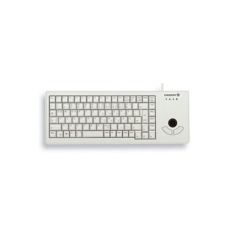CHERRY XS Trackball keyboard Universal USB QWERTY US English Grey