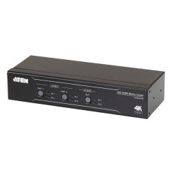 ATEN 2 x 2 True 4K HDMI Matrix Switch with Audio De-Embedder