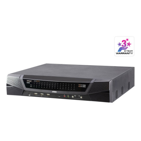 ATEN KN8064VB KVM switch Black