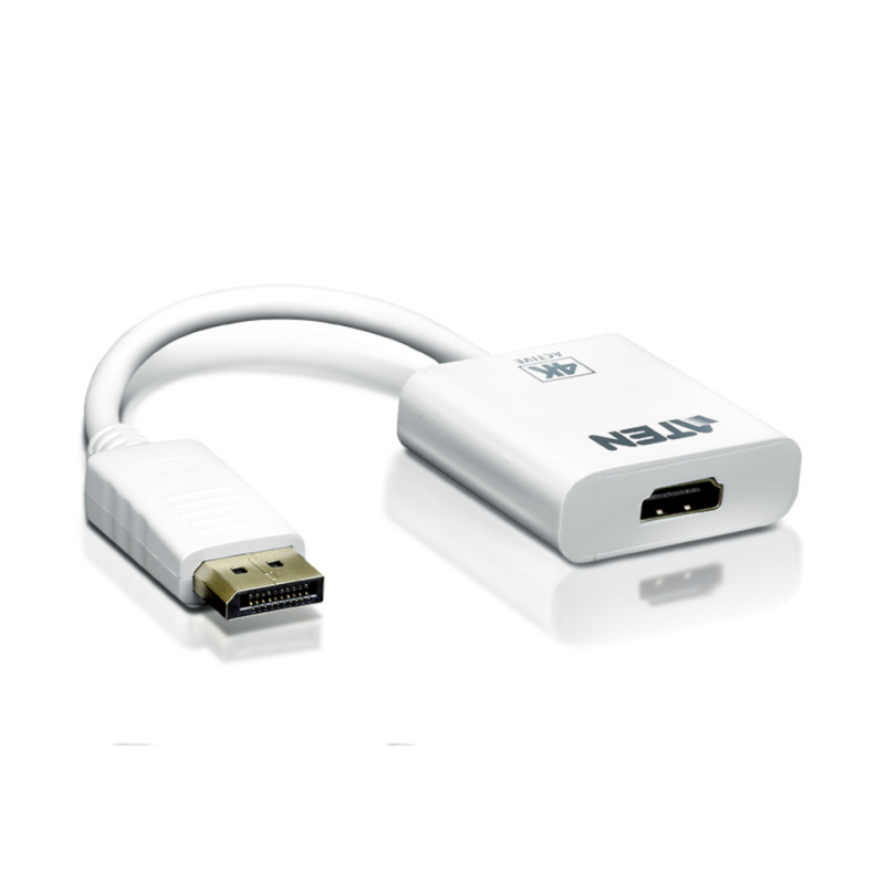 ATEN 4K Active DisplayPort to HDMI converter, 3D, up 3840 by 2160 @30Hz