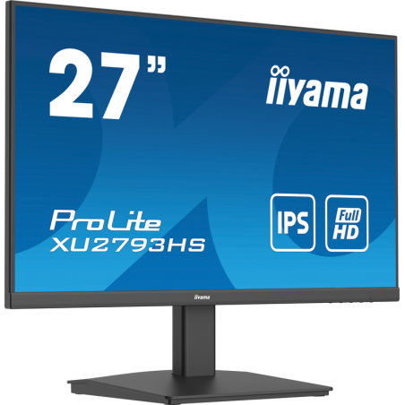 iiyama ProLite 27” Full HD IPS monitor with edge-to-edge design, perfect for multi-monitor setups