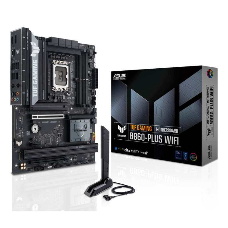 ASUS TUF GAMING B860-PLUS WIFI Intel B860 LGA 1851 (Socket V1) ATX