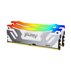 Kingston Technology FURY 48GB 8400MT/s DDR5 CL40 CUDIMM (Kit of 2) Renegade RGB White XMP