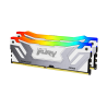 Kingston Technology FURY 48GB 8400MT/s DDR5 CL40 CUDIMM (Kit of 2) Renegade RGB White XMP