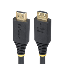 StarTech.com 10ft (3m) High Speed HDMI Cable with Gripping Connectors, 4K 60Hz/1440p 144Hz, HDR10/HDCP 2.2/ARC, 18Gbps, UHD HDMI