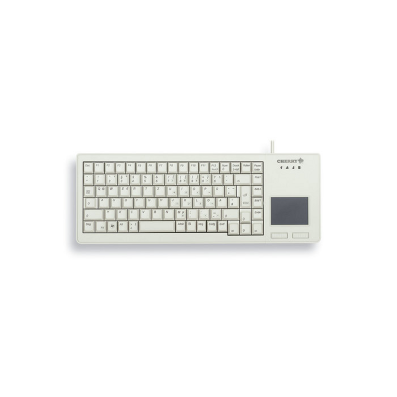 CHERRY XS Touchpad keyboard Universal USB QWERTY US English Grey