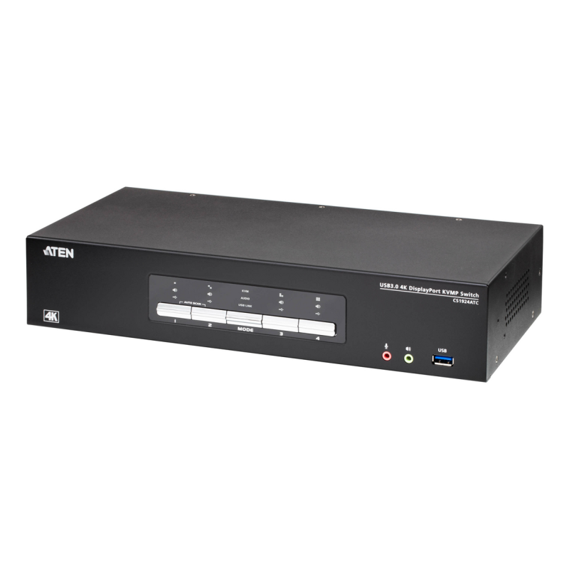 ATEN CS1924ATC KVM switch Black