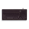 CHERRY G80-1800 Compact Corded Keyboard, Black, PS2/USB, (QWERTY - UK)