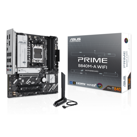 ASUS PRIME B840M-A WIFI AMD B840 Socket AM5 micro ATX