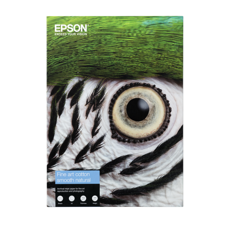 Epson Fine Art Cotton Smooth Natural A4 25 Sheets