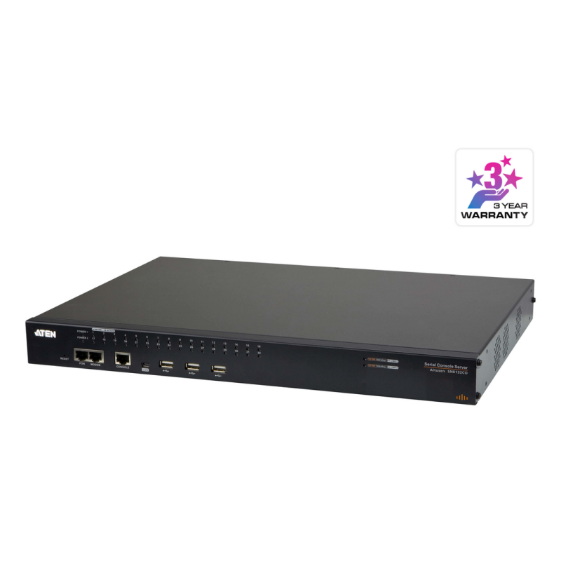 ATEN 32-Port Serial Console Server W/Dual Pow