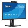 iiyama 24’’ IPS monitor with a built-in Windows Hello camera and microphone