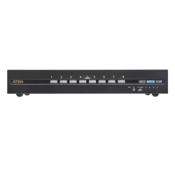 ATEN 8-Port USB DVI Dual Display Secure KVM Switch with CAC (PSD PP v4.0 Compliant)
